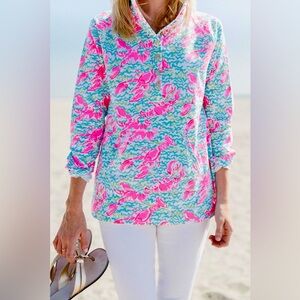 Lilly Pulitzer lobster 🦞 skipper popover